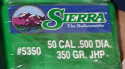 Sierra - .500 350 grs. JHP