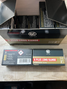 .22 LR     R PLUS LONG RANGE