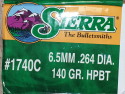 Sierra - .264 6,5 mm 140 gr HPBT
