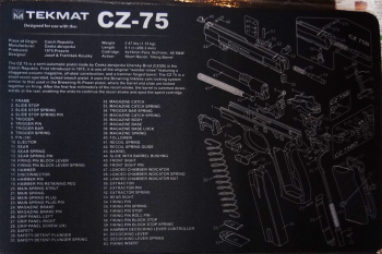 CZ-75 Auflagematte