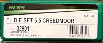 6,5 Creedmoor Die Set