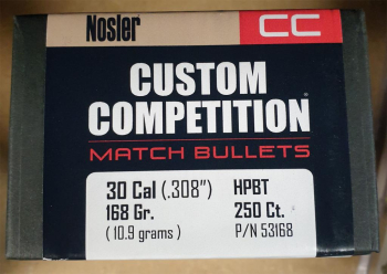 .224 52 gr HPBT Custom Comp.