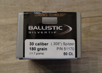 .30 180 gr BALLISTIC Silvertip