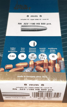 .323 190 gr RN HS