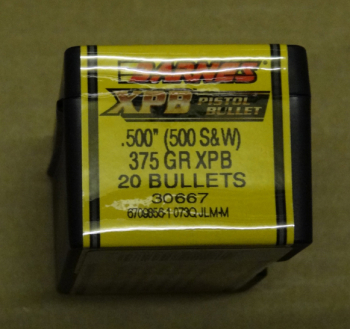 .500 S&W 375 gr XPB