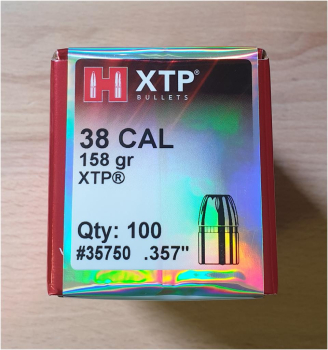 .357 158 gr HP/XTP