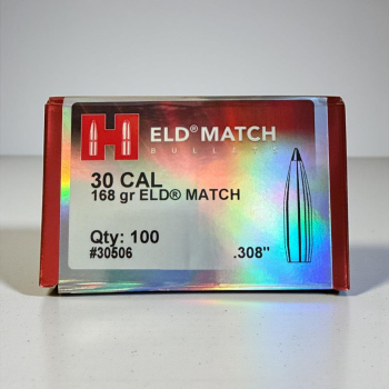 .30 168 gr ELD-Match