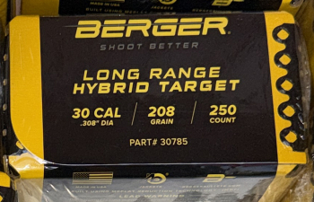 .30 208 gr LR Hybrid Target
