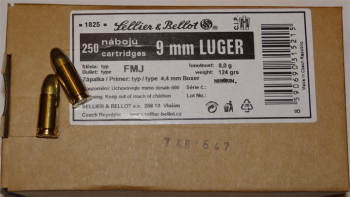 9 mm Para 124 gr FMJ