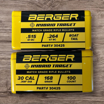 .30 168 gr Hybrid Target