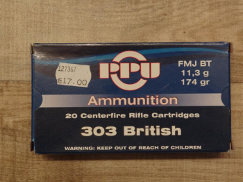 .303 British 174 grs FMJ BT