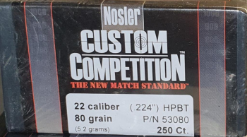 .224 80 gr HPBT Competition