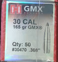 Hornady - .30 165 gr GMX