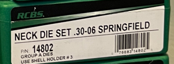 .30-06 NECK DIE SET
