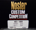 Nosler - .451 185 gr JHP Competition