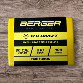 .30 210 gr VLD Target