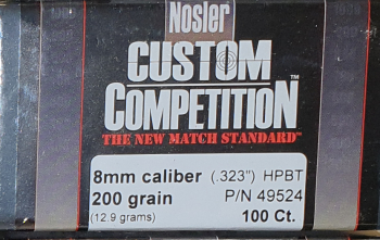.323 200 gr HPBT Custom Comp