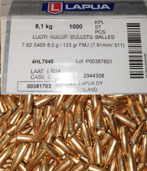 .311 123 gr FMJ