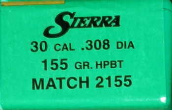 .30 155 gr HPBT