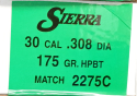 Sierra - .30 175 gr HPBT Match