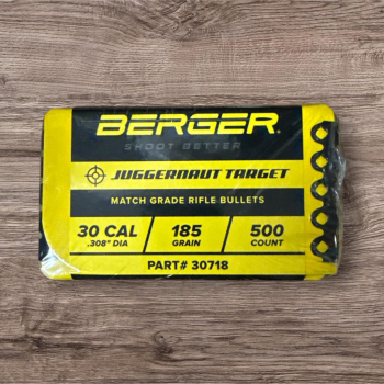 .30 185 gr Juggernaut Target