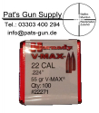 Hornady - .224 55 gr V-MAX