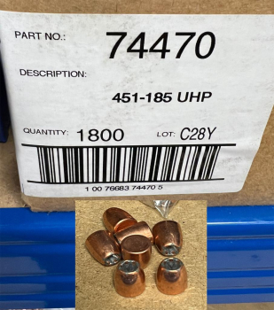 .451 185 gr UHP