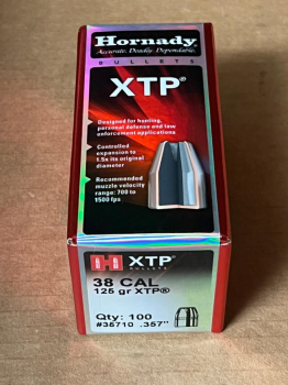 .357 125 gr HP XTP